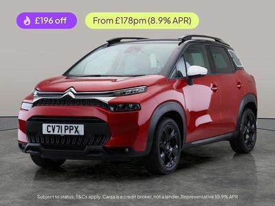Red Used 2021 Citroën C3 Aircross PureTech SUV | £12,437 (Fair price)