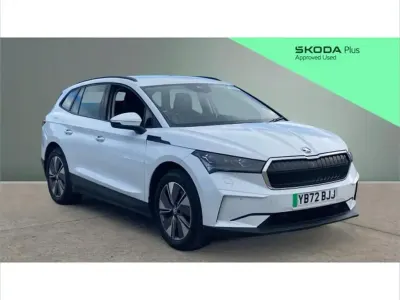Used Skoda Enyaq iV ecoSuite 131 kW (179 HP) 2022 White SUV