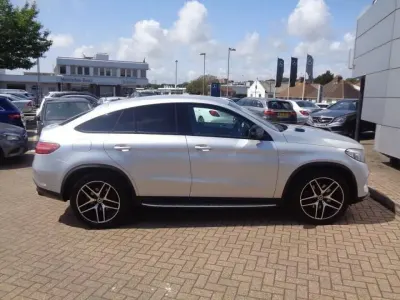 Käytetty Mercedes GLE350 AMG 258 HP (189 kW) 2018 Hopea Coupe - kaksiovinen