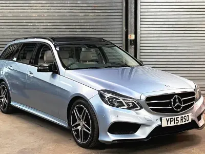Used Mercedes E350 Premium 255 HP (187 kW) 2015 Silver Estate