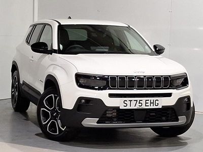 Special solid snow white New 2025 Jeep Avenger Summit SUV | £24,998 (Fair price)