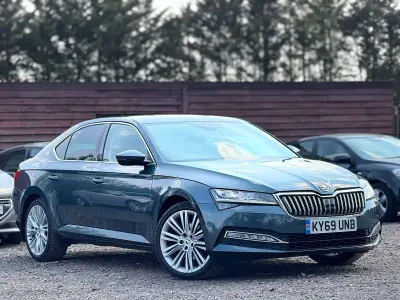 Used Skoda Superb SE L 2019 Grey Hatchback