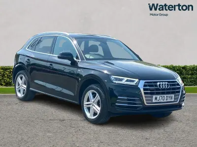 Used Audi Q5 S-Line 190 HP (139 kW) 2020 Black SUV