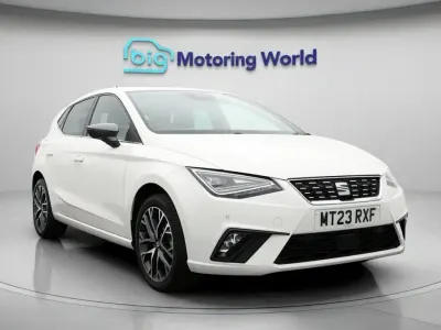 Used Seat Ibiza XCELLENCE Lux 94 HP (69 kW) 2023 White Hatchback