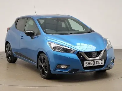 Używany Nissan Micra N-Connecta 90 KM (66 kW) 2018 Niebieski Hatchback