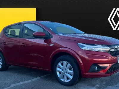 Used Dacia Sandero Expression 100 HP (73 kW) 2024 Red Hatchback