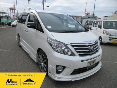 White Used 2013 Toyota Alphard MPV | £16,999