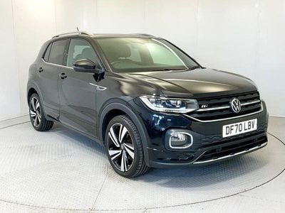 Black Used 2021 VW T-Cross R-line SUV | £18,495 (Fair price)