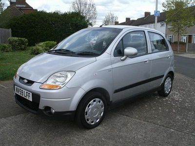 Silver Used 2010 Chevrolet Matiz SE Hatchback | £2,295