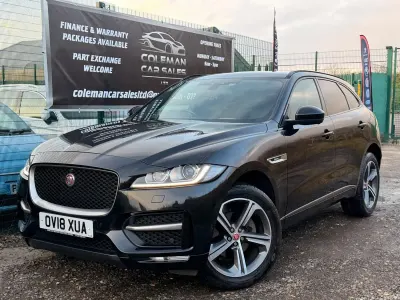 Used Jaguar F-Pace R-Sport 2018 Black SUV