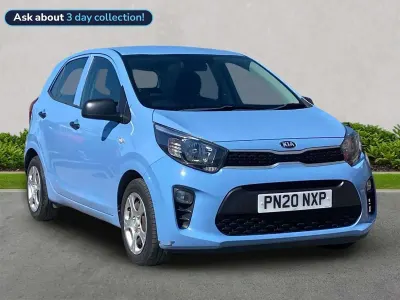 Used Kia Picanto 66 HP (48 kW) 2020 Blue Hatchback