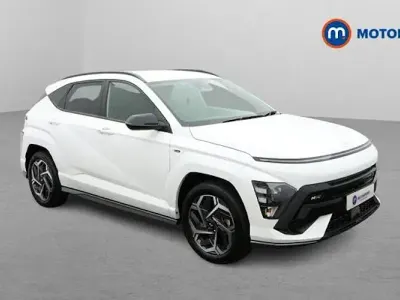 Used Hyundai Kona N Line 137 HP (100 kW) 2025 White SUV
