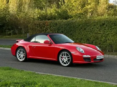 Used Porsche 911 2009 Red Cabriolet