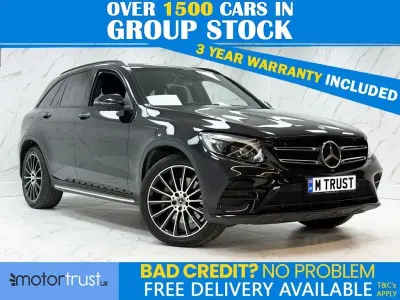 Used Mercedes GLC250 AMG Line Premium Plus 2018 Black SUV