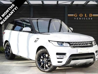 White Used 2017 Land Rover Range Rover Sport HSE SUV | £26,995 (Fair price)