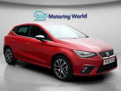 Used Seat Ibiza XCELLENCE Lux 110 HP (80 kW) 2022 Red Hatchback