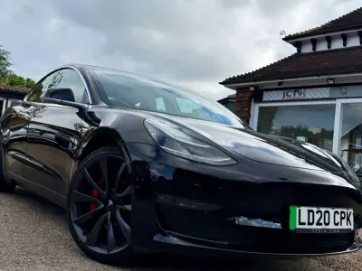 Usado Tesla Model 3 Performance 461 kW (627 HP) 2020 Preto Sedan