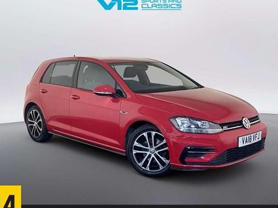 Used VW Golf VII R-line 150 HP (110 kW) 2018 Red Hatchback