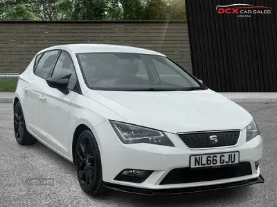 Second-hand Seat Leon Ecomotive 110 CP (80 kW) 2016 Alb Hatchback