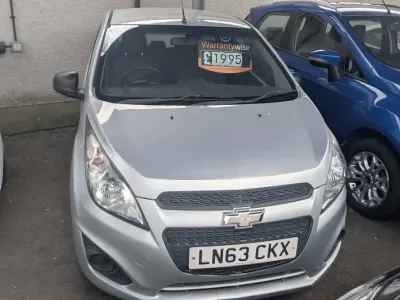 Used Chevrolet Spark LS 68 HP (50 kW) 2013 Silver Hatchback