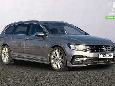 Silver Used 2019 VW Passat R-line Estate | £20,899 (A bit pricey)