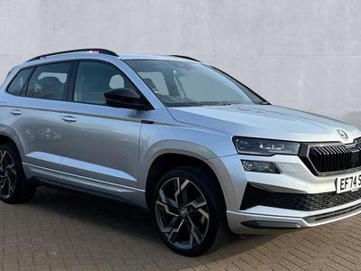 Used Skoda Karoq SportLine 150 HP (110 kW) 2024 Silver SUV