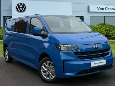 Ny VW Transporter Pro 2025 Blå Van