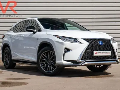 Used Lexus RX450h Sport Line 308 HP (226 kW) 2019 White SUV