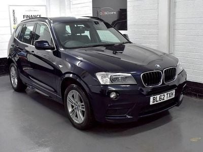 Black Used 2012 BMW X3 M Sport SUV | £10,950 (Fair price)