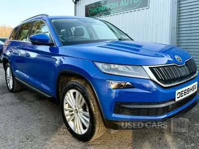 Used Skoda Kodiaq SE L 150 HP (110 kW) 2020 Blue SUV