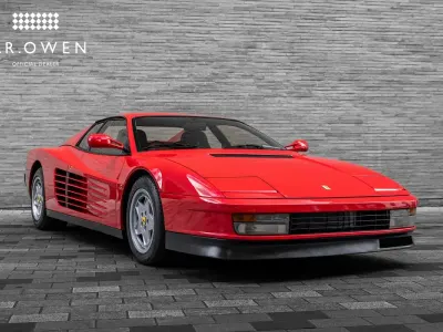 Used Ferrari Testarossa 1988 Red Coupe