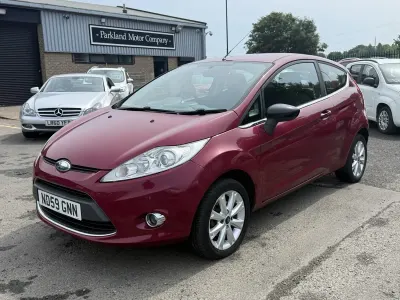 Used Ford Fiesta Zetec 2009 Red Hatchback
