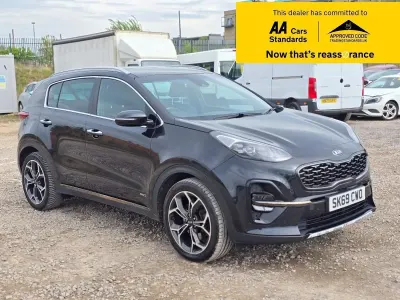 Used Kia Sportage GT-Line 185 HP (136 kW) 2019 Black SUV