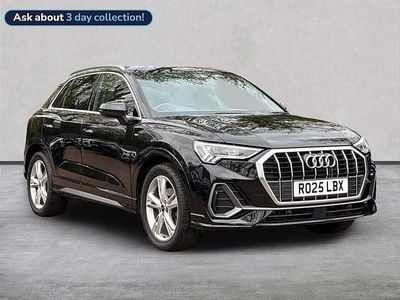 Used Audi Q3 S-Line 150 HP (110 kW) 2025 Black SUV