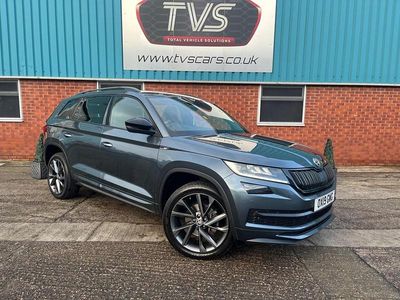 Used Skoda Kodiaq SportLine 150 HP (110 kW) 2019 Grey SUV