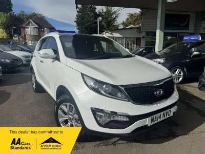 Gebraucht Kia Sportage 115 PS (84 kW) 2014 Weiß SUV