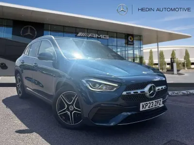 Used Mercedes GLA200 AMG Line Premium 163 HP (119 kW) 2023 Blue SUV