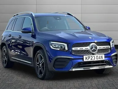 Used Mercedes GLB200 Executive 161 HP (118 kW) 2023 Galaxy blue SUV