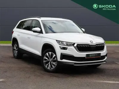 Second-hand Skoda Kodiaq SE Drive 147 CP (108 kW) 2022 Alb SUV