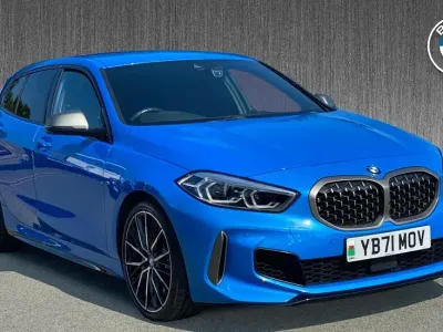Used BMW M135 M Performance 306 HP (225 kW) 2022 Blue Hatchback