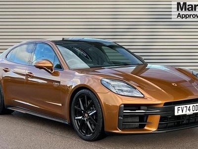 Madeira gold metallic Used 2024 Porsche Panamera Hatchback | £88,749