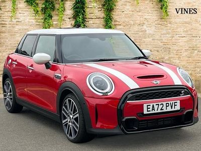 Red Used 2022 Mini Cooper S Exclusive Hatchback | £23,590 (Fair price)