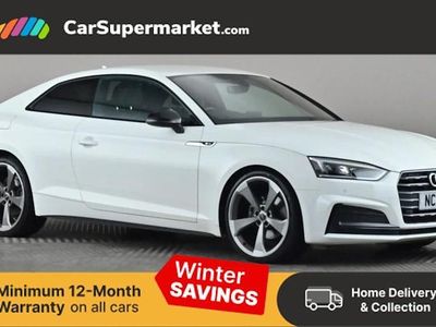 White Used 2019 Audi A5 Black Edition Coupe | £17,697 (Fair price)