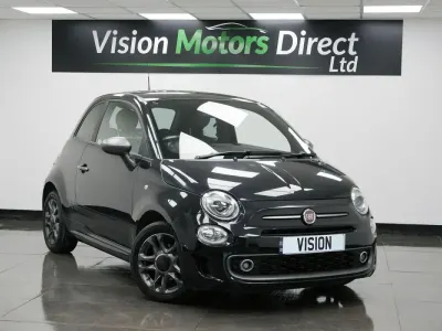 Used Fiat 500 S 69 HP (50 kW) 2018 Black Hatchback