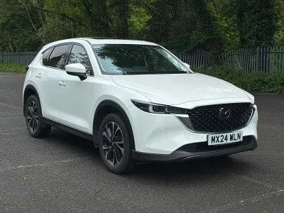 Used Mazda CX-5 Exclusive-Line 2024 White SUV