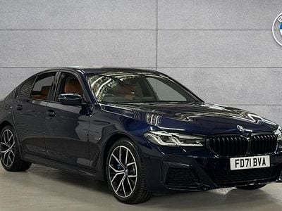 Used BMW 530e M Sport 288 HP (211 kW) 2022 Blue Sedan