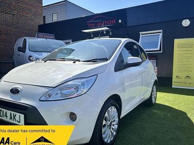 Used Ford Ka Zetec 69 HP (50 kW) 2014 White Hatchback