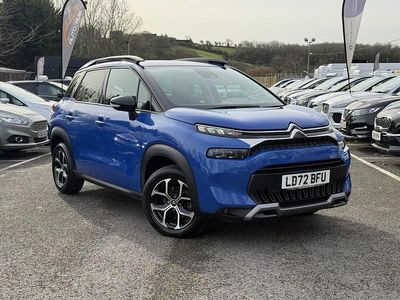 Begagnad Citroën C3 Aircross PureTech 2022 Blå SUV