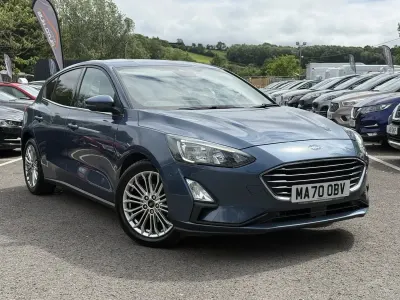 Used Ford Focus Titanium X 125 HP (91 kW) 2020 Blue Hatchback