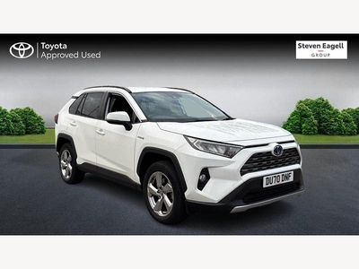 White Used 2020 Toyota RAV4 Design Estate | £27,590 (Fair price)